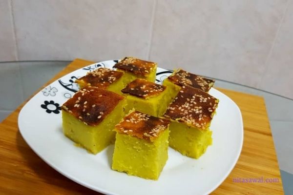 Resepi Bingka Durian Guna Sukatan Cawan